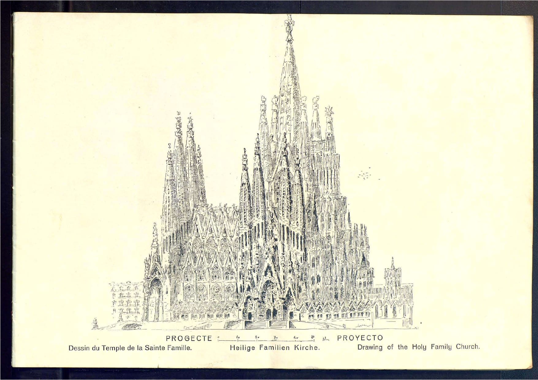 Plano Da Sagrada Familia De Antoni Gaudi Galeria De Clássicos Da