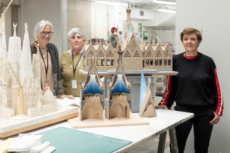 Escultores de la capella de l’Assumpta: «Volem que les nostres obres siguin properes i acollidores»