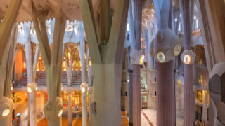 columnes interiors sagrada família